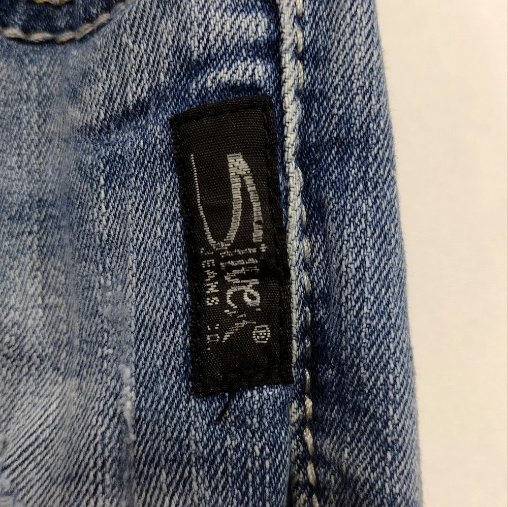 Silver Jeans Distressed Boyfriend Jeans Women's 26 Blue Boho Retro 90s Y2K Baggy - Picture 4 of 9